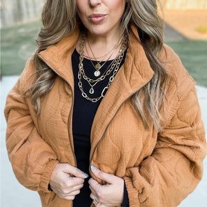 Good Hart Quilted jacket/vest